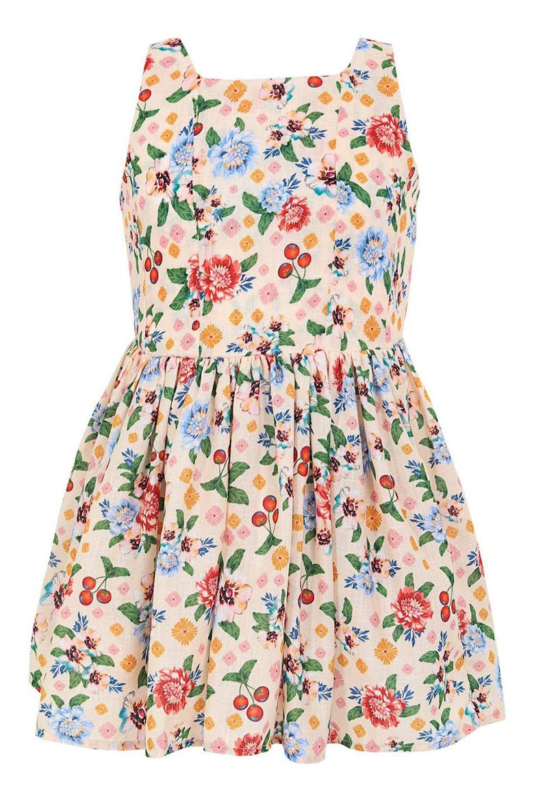 Kids' Basket Cover-Up Dress, Alternate, color, WHITE MULTI