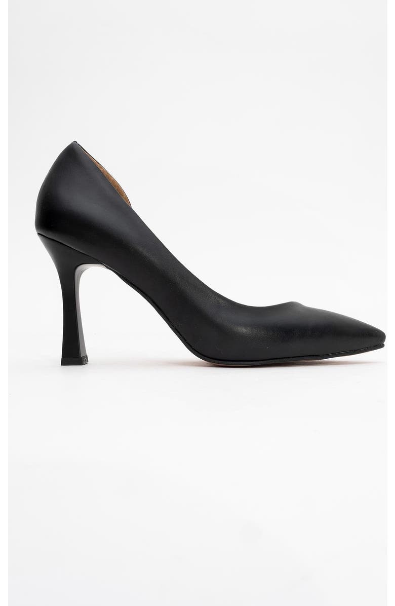 Prologue Shoes Ursula Pointed Toe Pump, Alternate, color, Black