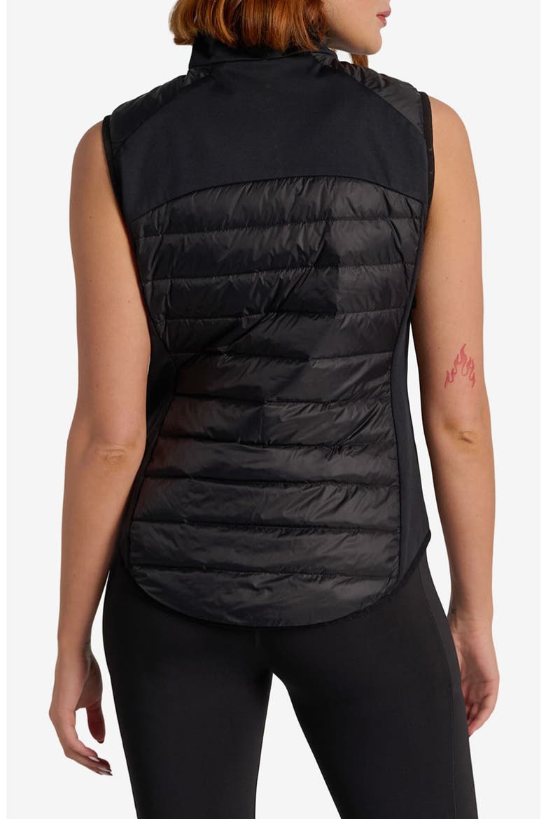 Just Down Insulated Vest, Alternate, color, BLACK BEAUTY