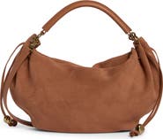 Madewell The Camren Gathered Suede Shoulder Bag