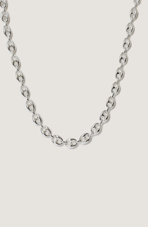 Puffed Mariner Chain Necklace