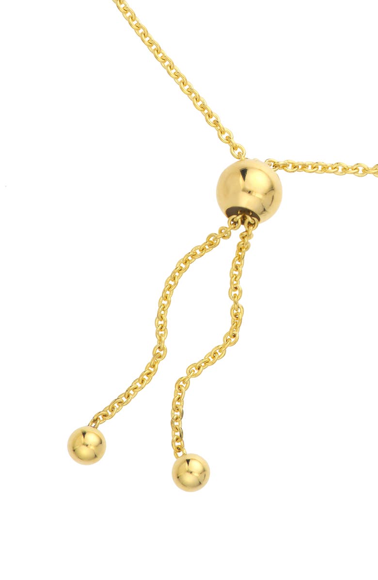 HAWLEY ST 14K Gold Enamel Evil Eye Slider Bracelet, Alternate, color,