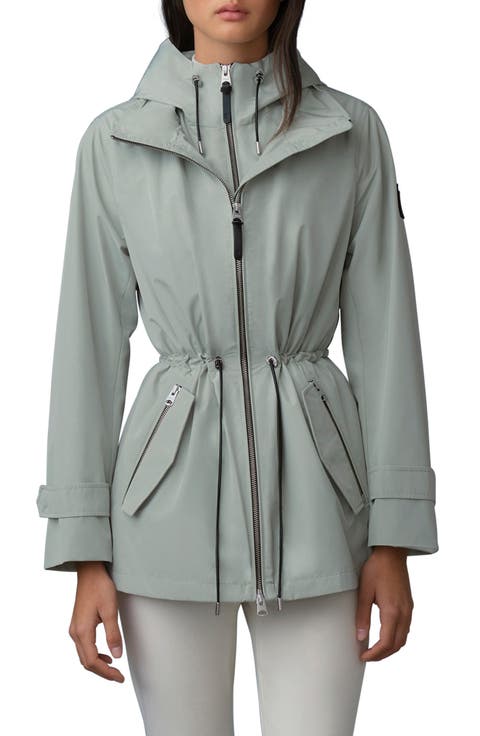 Melany Hooded Rain Jacket