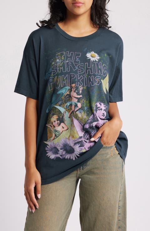 Smashing Pumpkins Infinite Sad Cotton Graphic T-Shirt