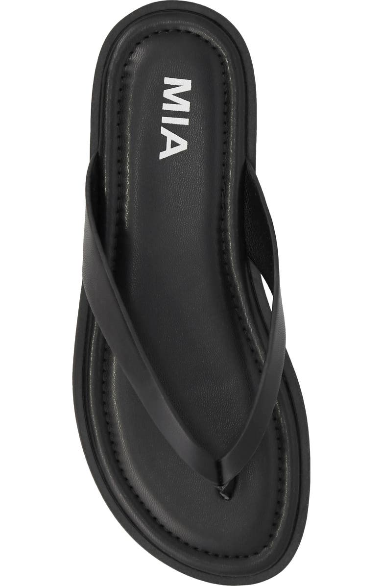 MIA Sydni Flip Flop, Alternate, color, Black