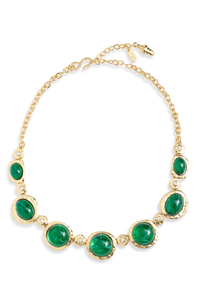 Kenneth Jay Lane Stone Necklace, Main, color, 