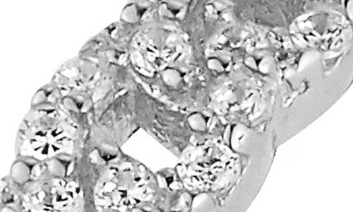 Glaze Jewelry Cubic Zirconia Curb Link Ring In Metallic
