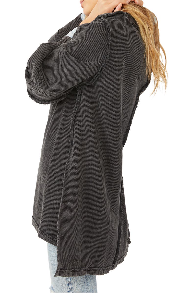 Free People Asher Thermal Knit V-Neck Top, Alternate, color,