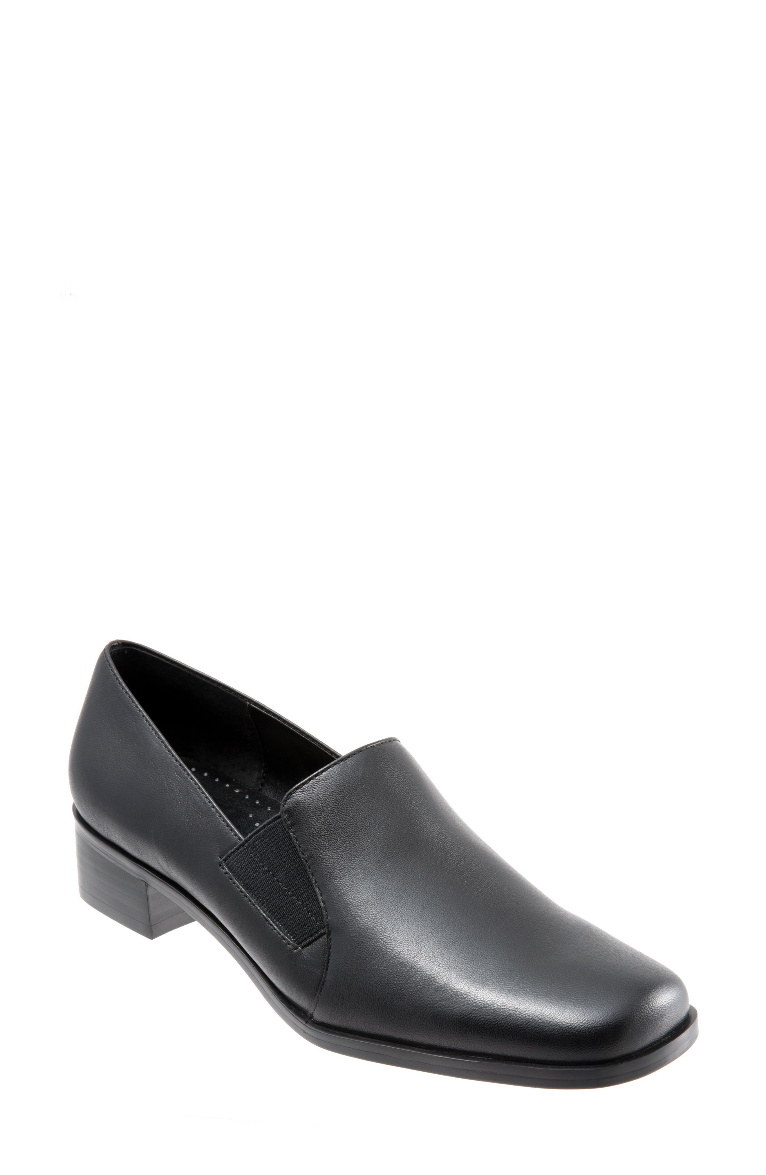 Trotters 'Ash' Slip-On, Main, color, Black