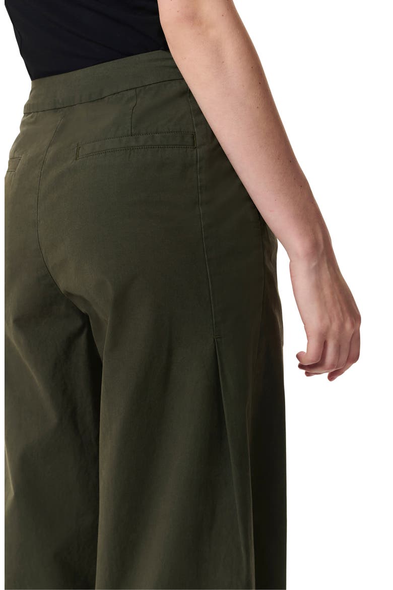 Kiana Cotton Wide Leg Pants, Alternate, color, ARMY