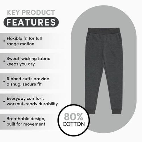Benben Kids Single Pack Ultra Soft Sweatpants In Gray