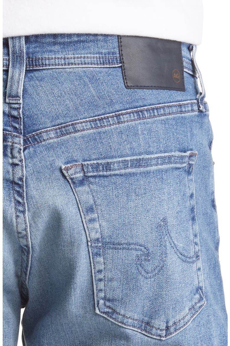Everett Slim Straight Leg Jeans, Alternate, color, ZIPLINE