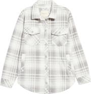 Thread & Supply Plaid Polar Fleece Shacket