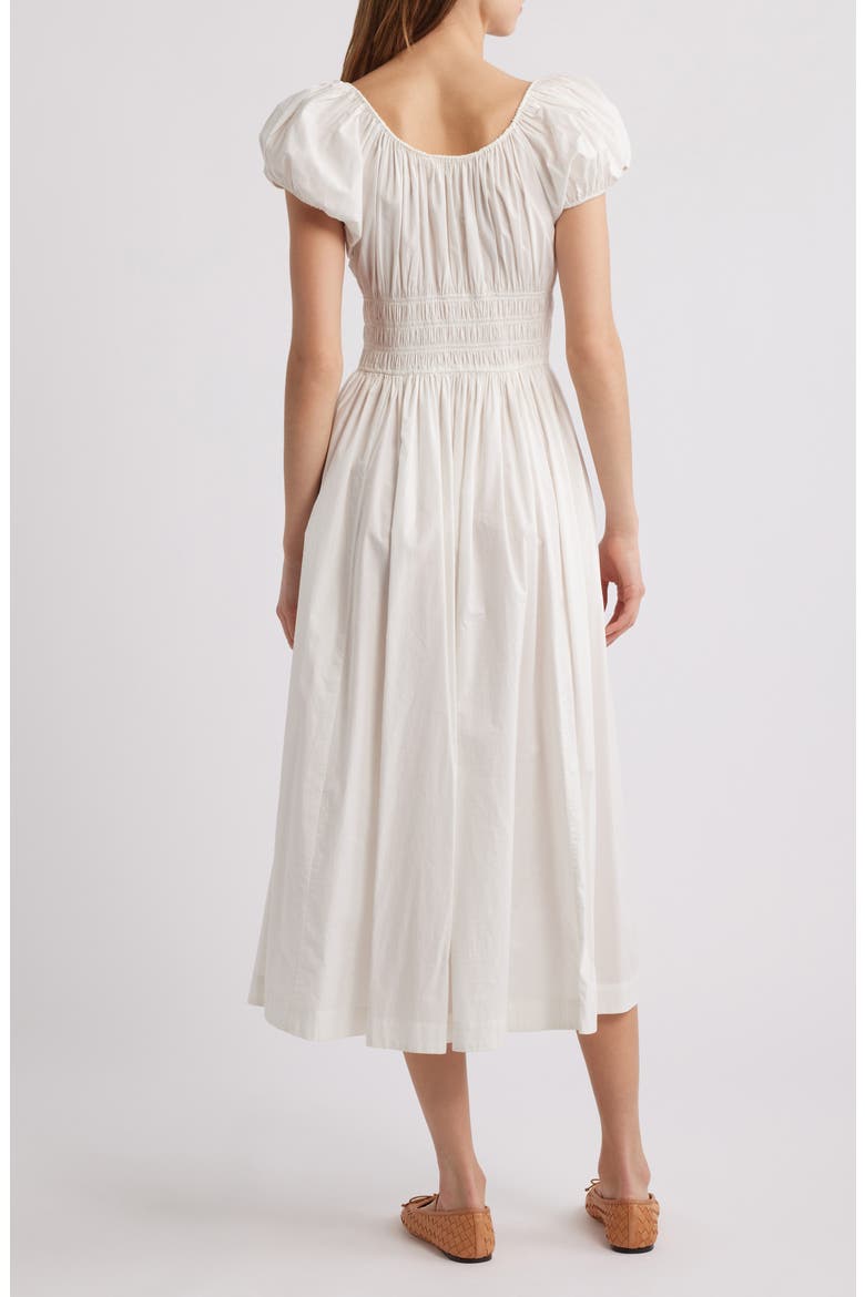 Quinn Organic Cotton Poplin Maxi Dress, Alternate, color, SALT