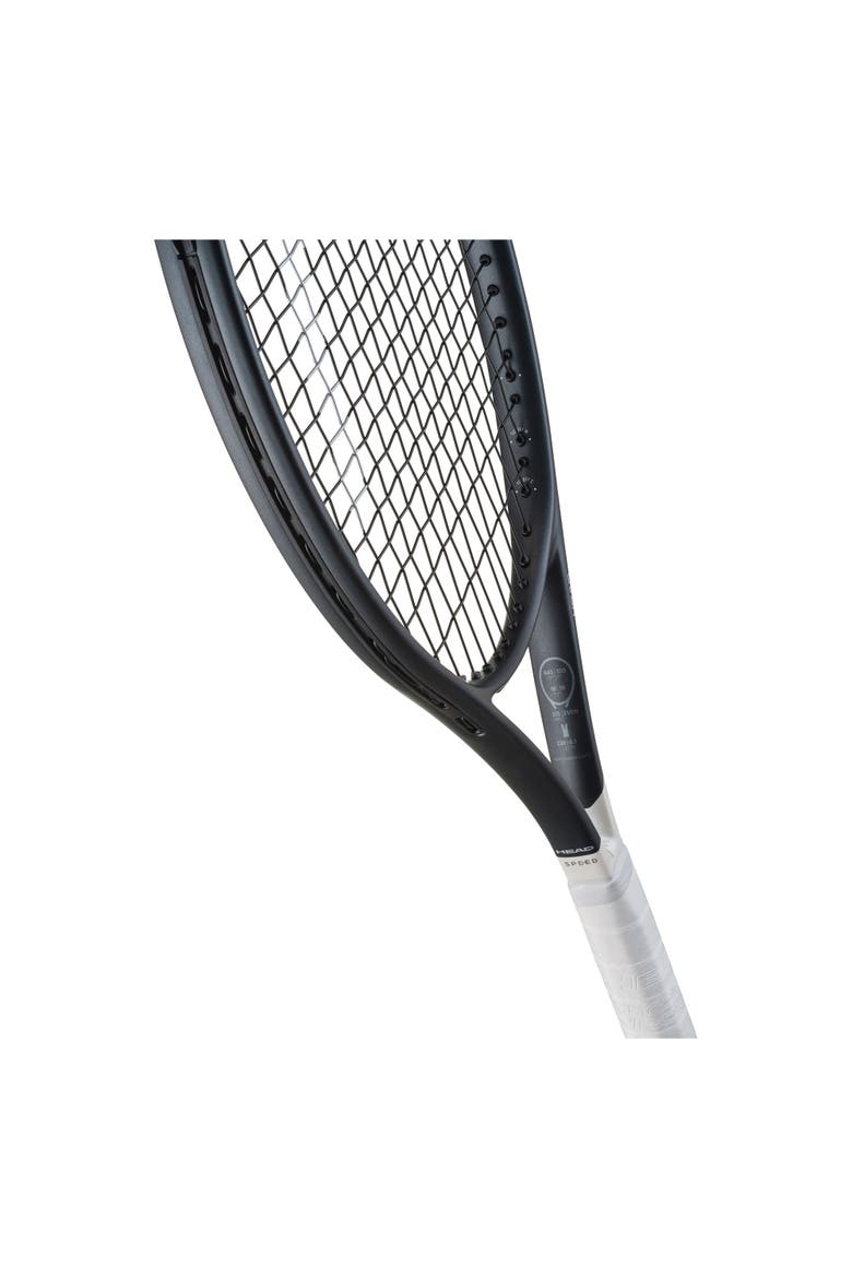 Speed 25 Pre-Strung Jr Tennis Racquet without Cover, Alternate, color, Black