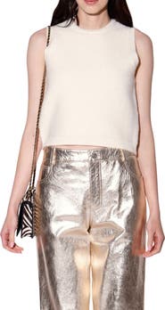 Walter Baker Joy Sleeveless Sparkle Knit Top