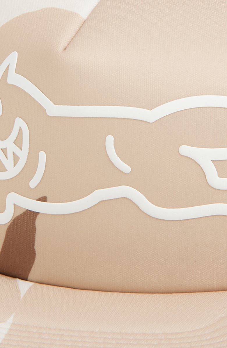 ICECREAM Stamp Camouflage Snapback Trucker Hat, Alternate, color, Camo