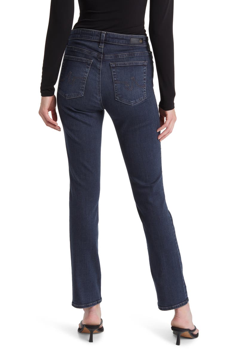 Mari High Waist Stretch Slim Straight Leg Jeans, Alternate, color, EMPIRE