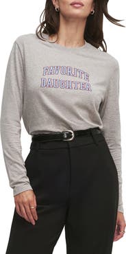 Favorite Daughter The Collegiate Crop T-Shirt
