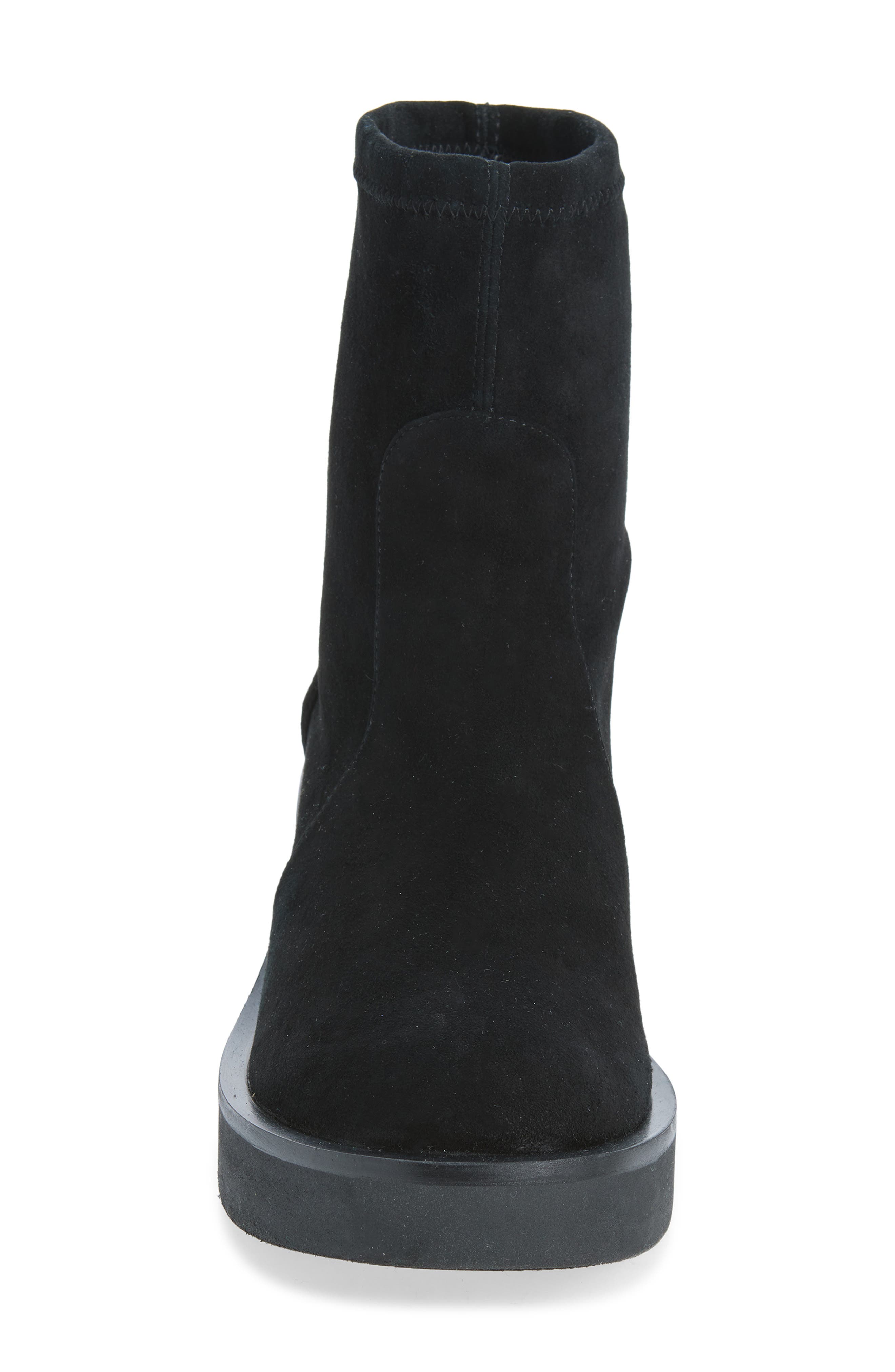 Gotham Sock Bootie, Alternate, color, BLACK