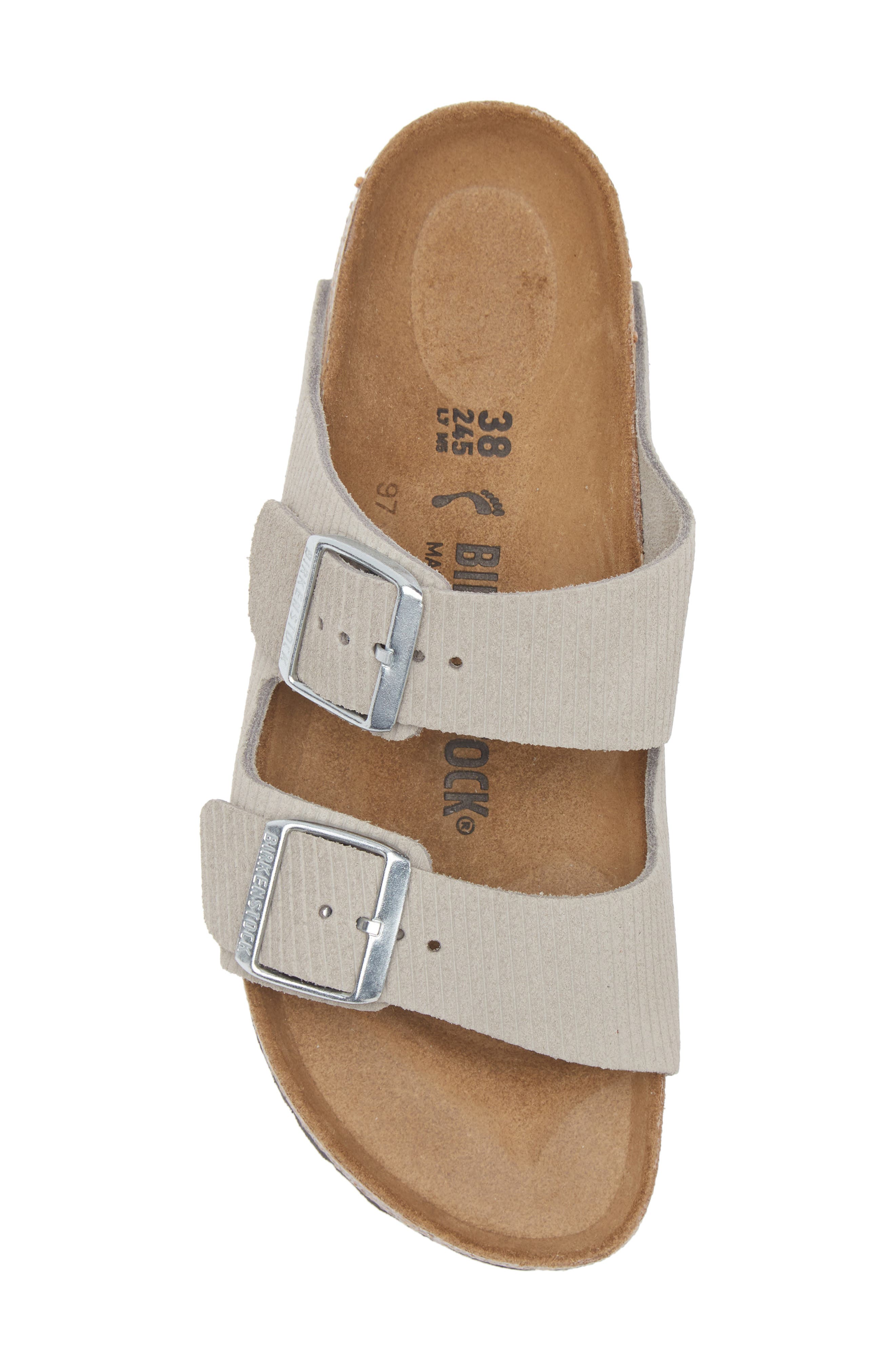 Birkenstock Arizona Soft Slide Sandal, Alternate, color, 