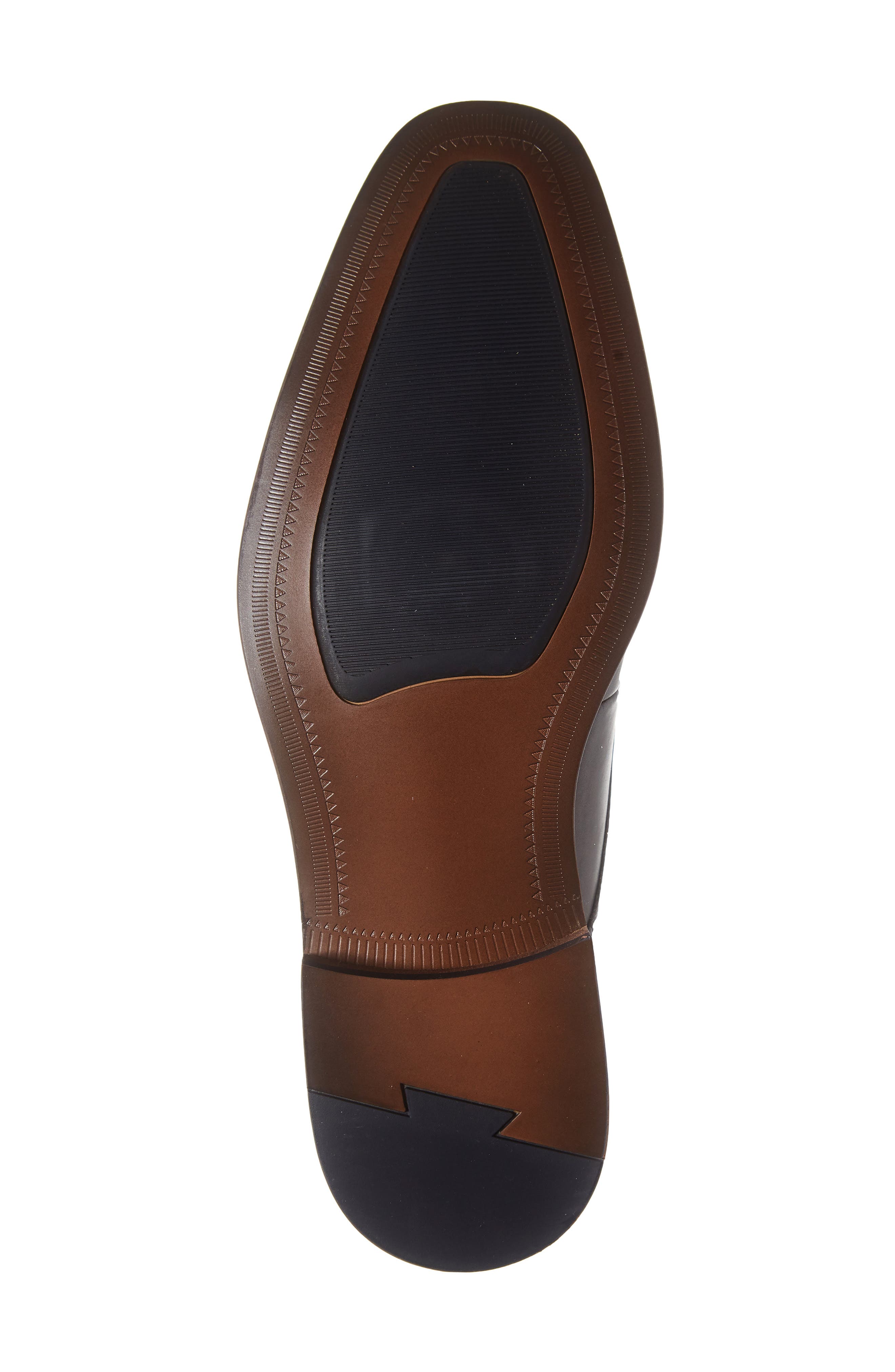 Remy Monk Strap Slip-On, Alternate, color, BLACK LEATHER