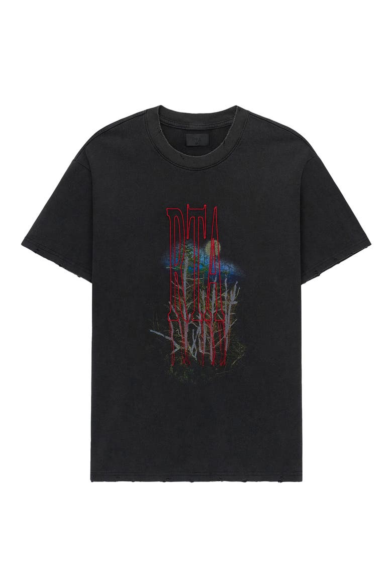 Colin Black Forest Oversize Graphic T-Shirt, Main, color, BLACK FOREST