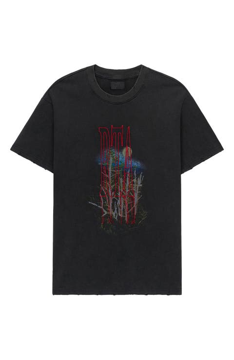 Colin Black Forest Oversize Graphic T-Shirt