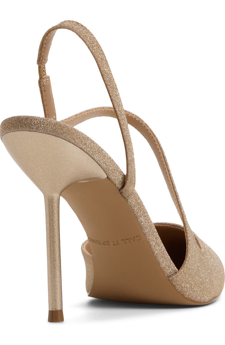 Call It Spring By Aldo Amayah Stiletto Slingback Pump, Alternate, color, Bronze