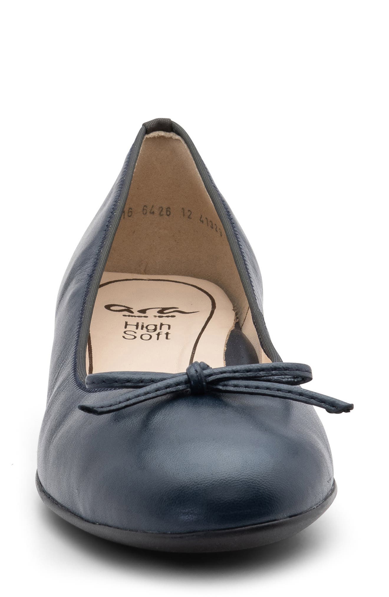 Susie Flat, Alternate, color, NAVY NAPPA LEATHER
