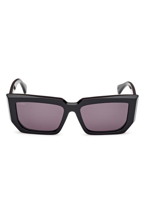 54mm Rectangular Sunglasses