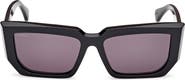 Max Mara 54mm Rectangular Sunglasses