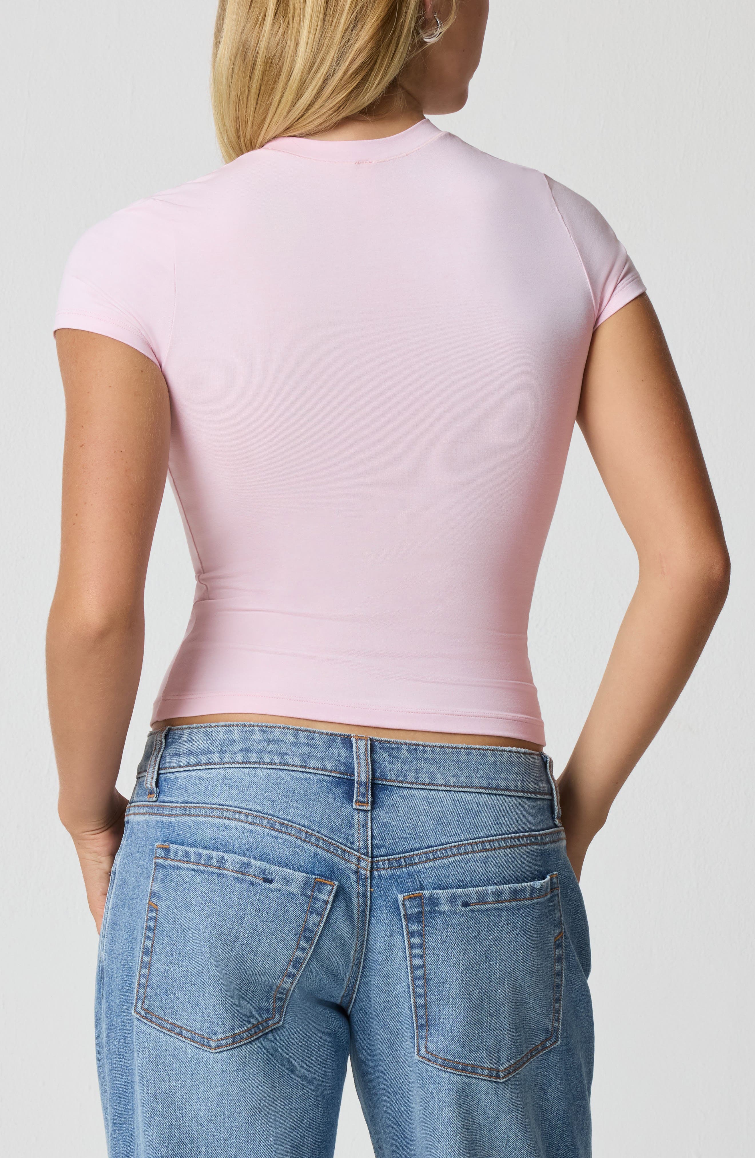 Softie Cotton Blend Tee - image 4