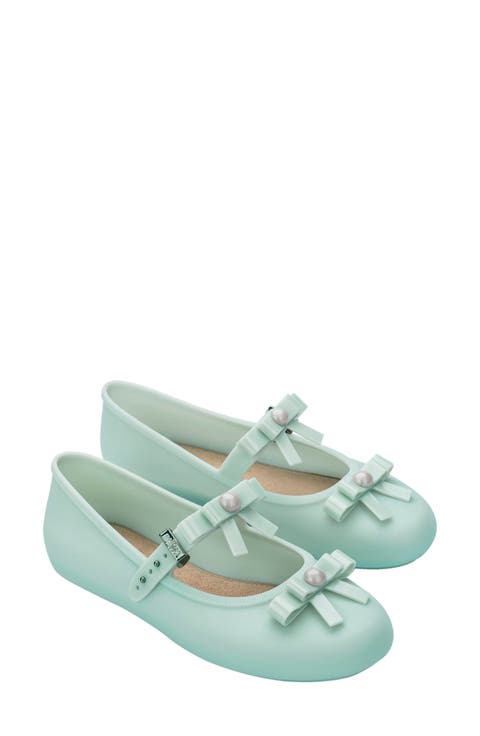 Soft Ballerina Bow Mary Jane Flat (Women)