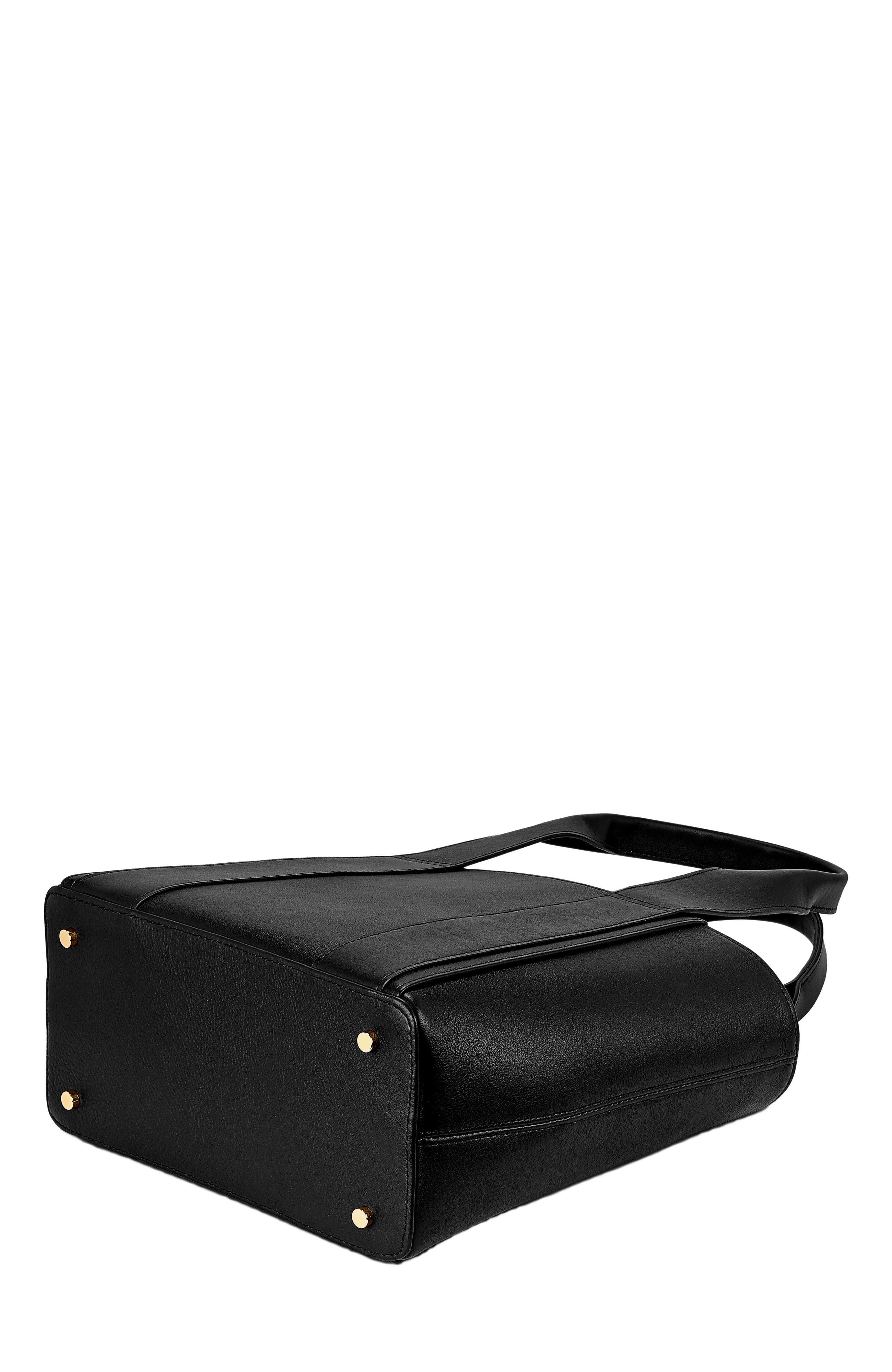 GiGi New York BAILEY TOTE, Alternate, color, Black