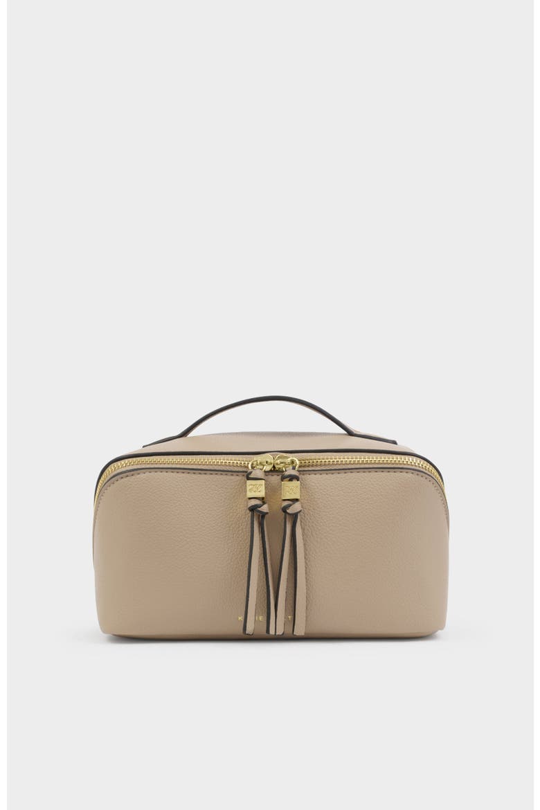 Soho Medium Make Up / Wash Bag, Main, color, Light Taupe