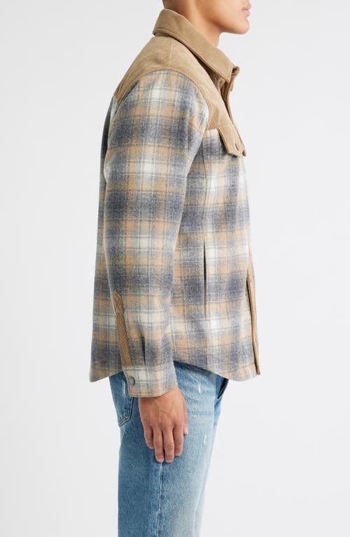 Pendleton Timberline Wool Blend Shirt Jacket In Multi