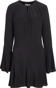 Veronica Beard Mini Ezri Long Sleeve Dress