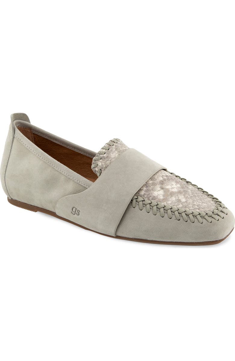Gentle Souls Sandra Loafer, Main, color, Taupe Snake