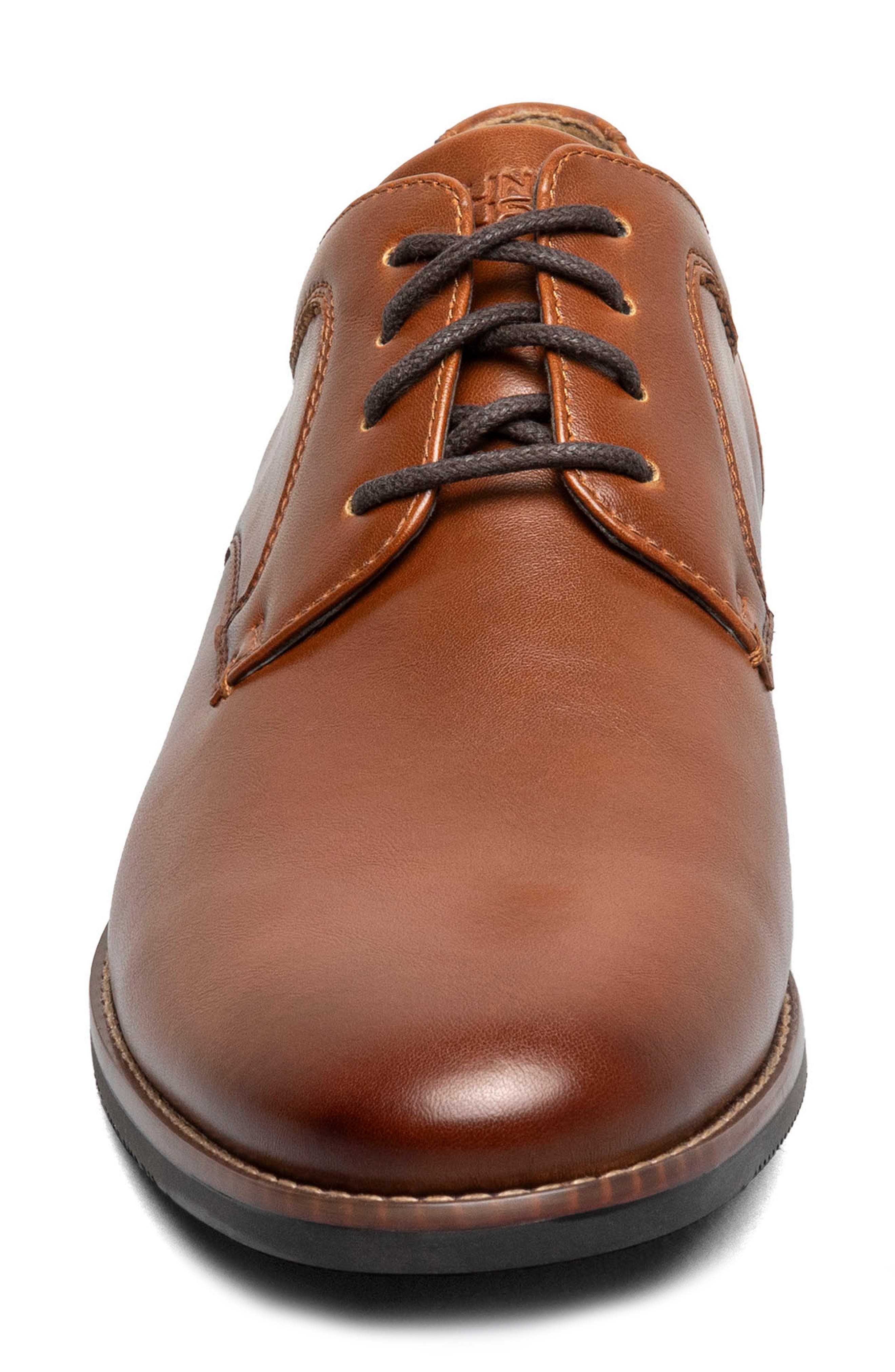 Wedgewood Plain Toe Derby - Wide Width Available, Alternate, color, COGNAC