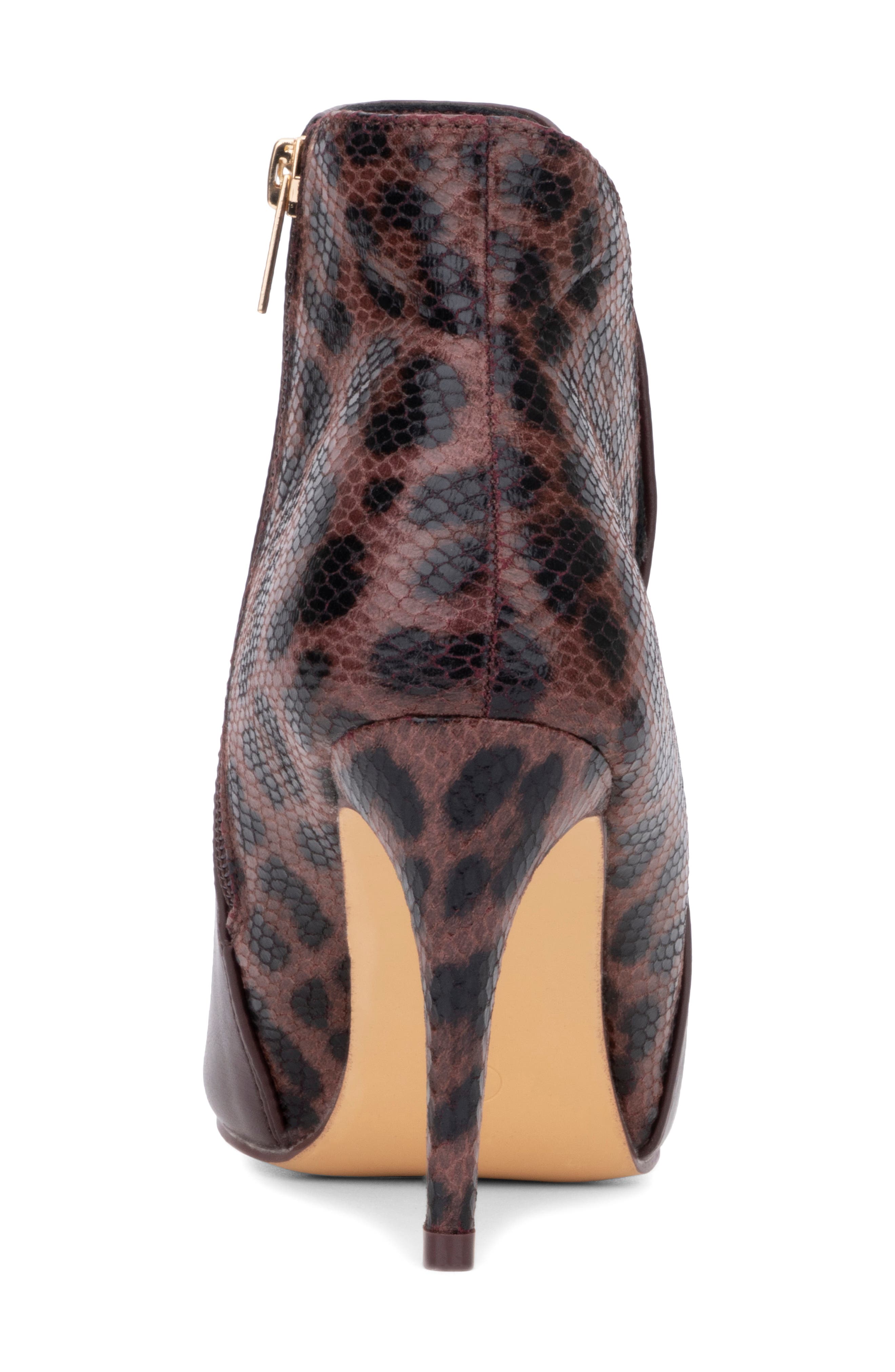 NEW YORK AND COMPANY Emani Stiletto Bootie, Alternate, color, Burgundy