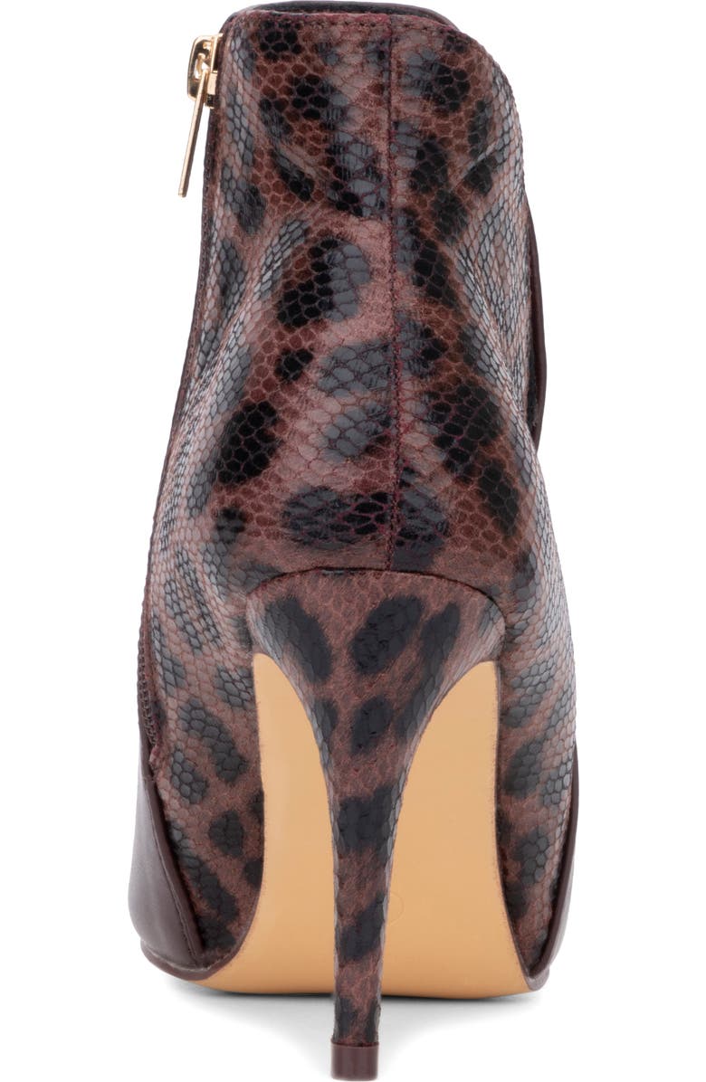 NEW YORK AND COMPANY Emani Stiletto Bootie, Alternate, color, Burgundy