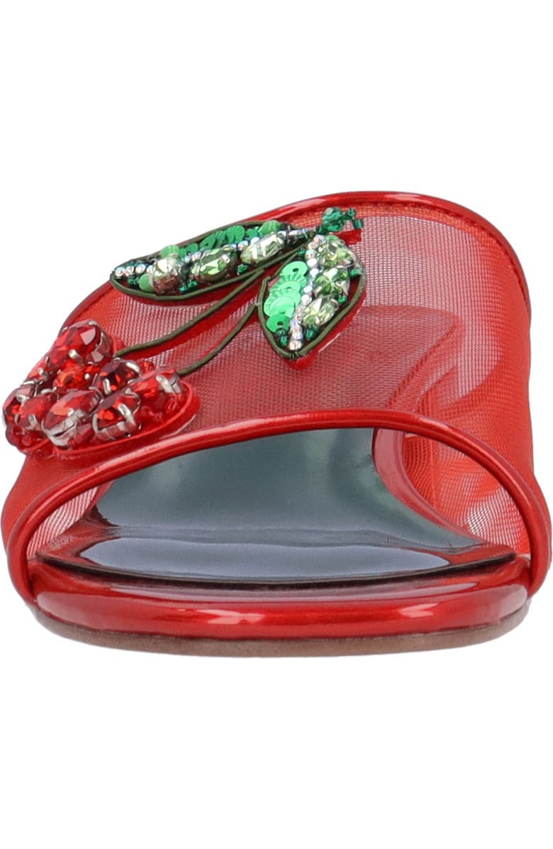 J. Reneé Cherry Slide Sandal, Alternate, color, Red/ Green