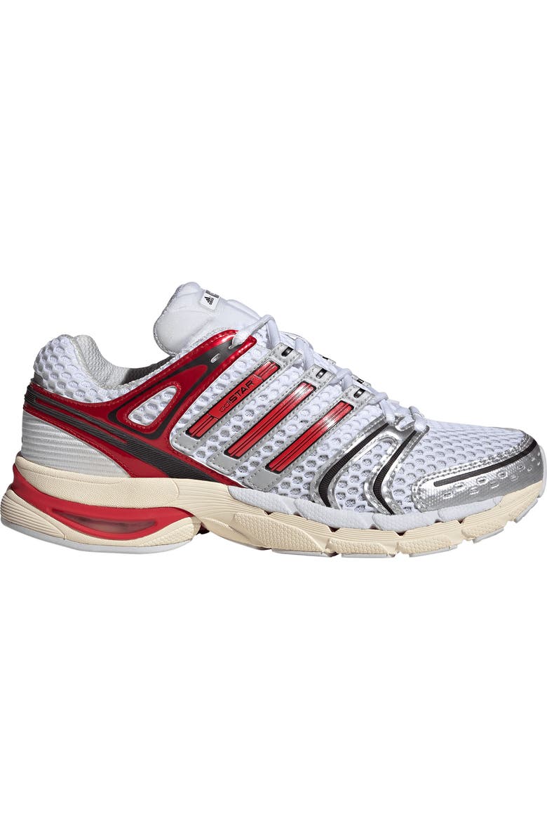 adidas Gender Inclusive Adistar Control 5 Sneaker, Alternate, color, White/ Better Scarlet/ Grey