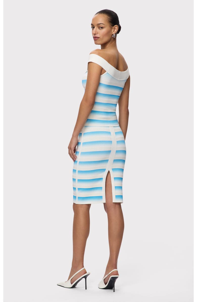 Herve Leger The Jessi Top, Alternate, color, Sky Ombre