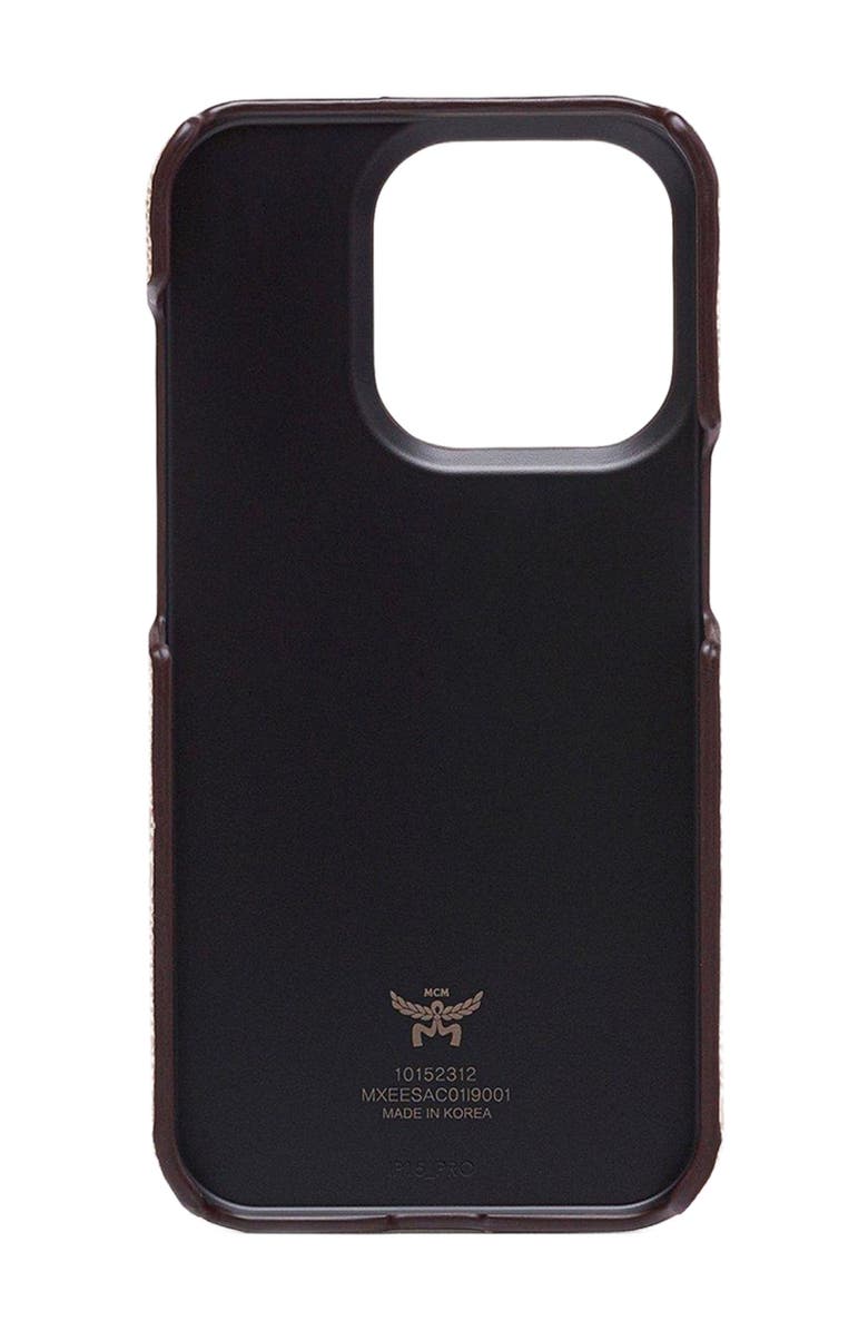 MCM iPhone 15 Pro Case in Lauretos, Alternate, color,