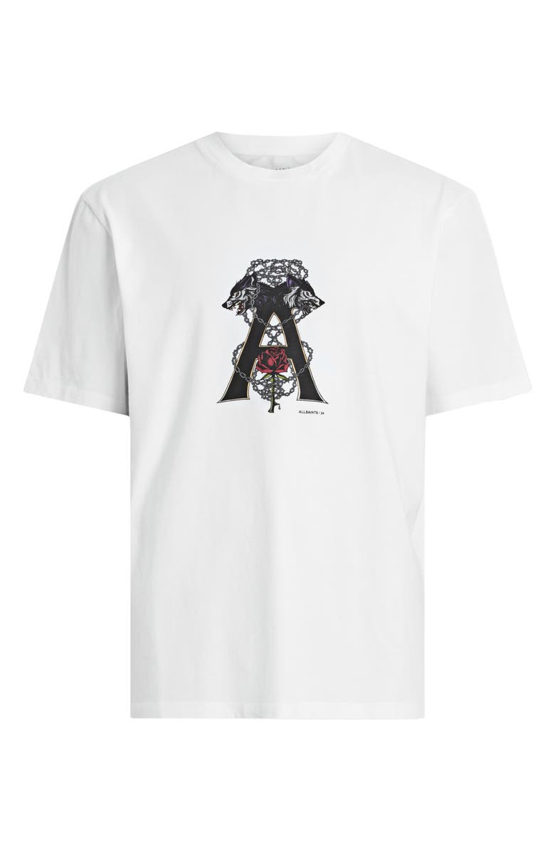 AllSaints Wulfane Graphic T-Shirt, Alternate, color, 