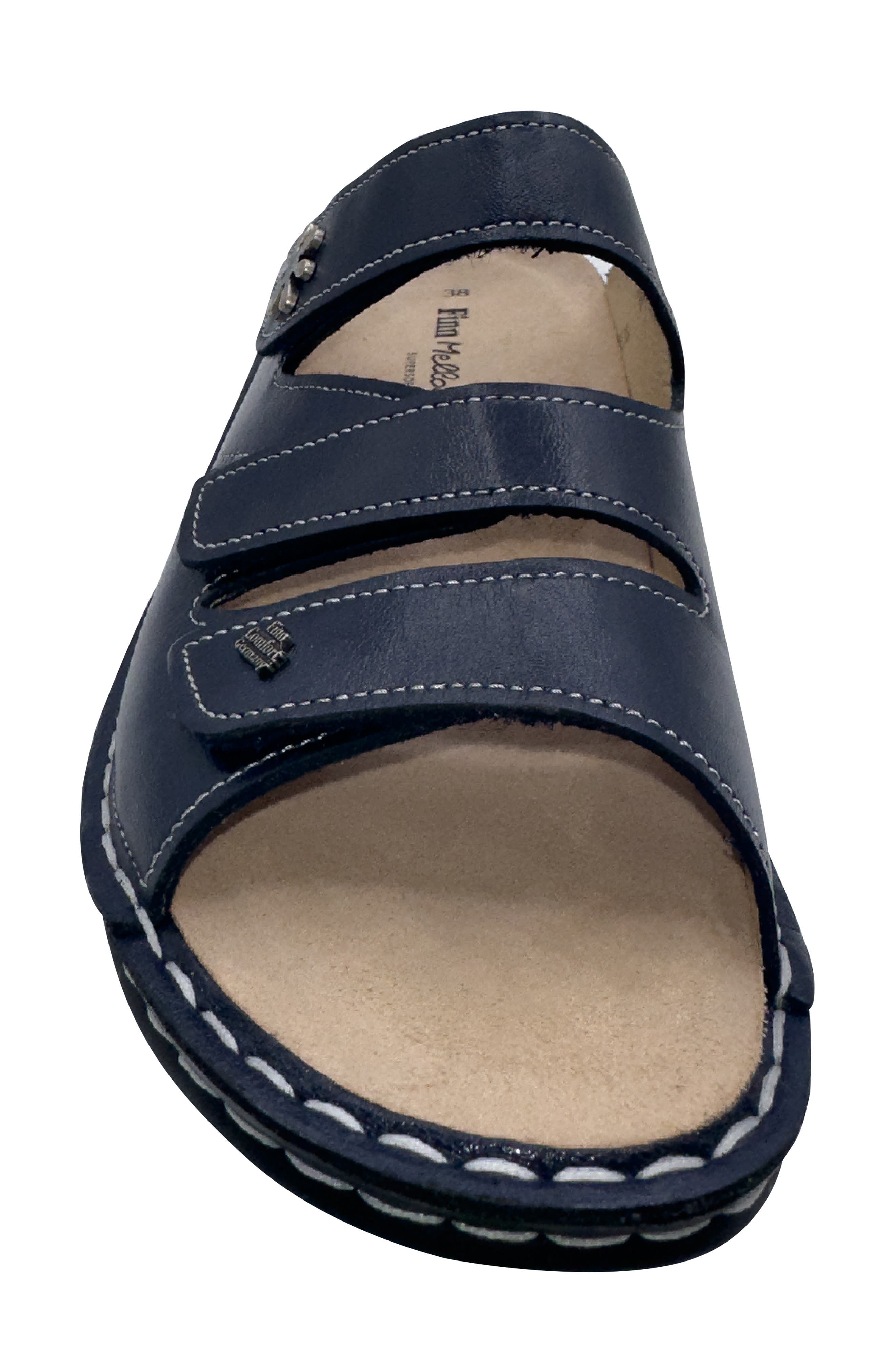 Finn Comfort Grenada Slide Sandal, Alternate, color, Blue Sapphire