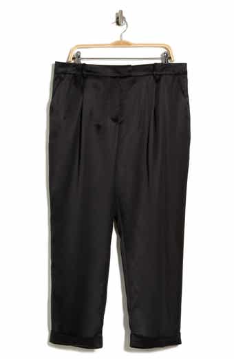 Celia Satin Tapered Trousers
