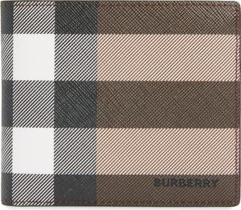 BURBERRY｜HALF-LENGTH WALLETS (Check E-Canvas Bifold Wal Burberry Check E-Canvas International Bifold Wallet | Nordstrom